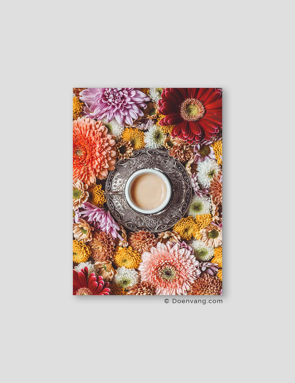 Kaffekop på blomster | maj Blomster