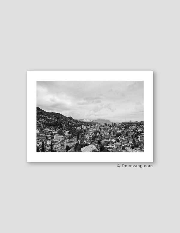 Sarajevo Se vandret, sort og hvid | Bosnien 2021