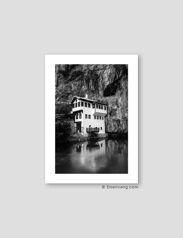 Kloster Mostar #1, sort og hvid | Bosnien 2021