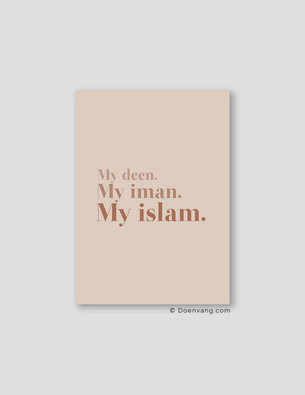 Mine islam støvede farver